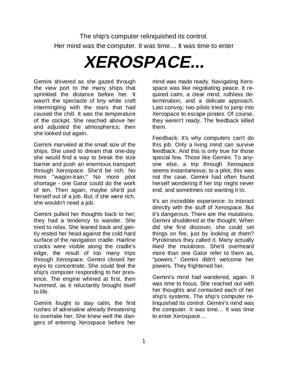 Page 4 of 43, Xerospace