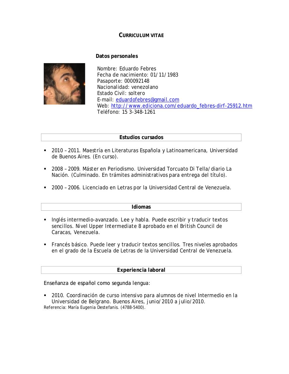 Document preview Curriculum - Eduardo Febres.pdf - page 1/3