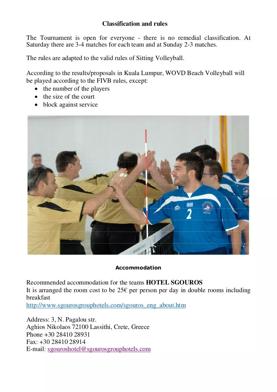 Page 4 of 8, 1st Triptolemos Sitting Beach Volleyball Tournament