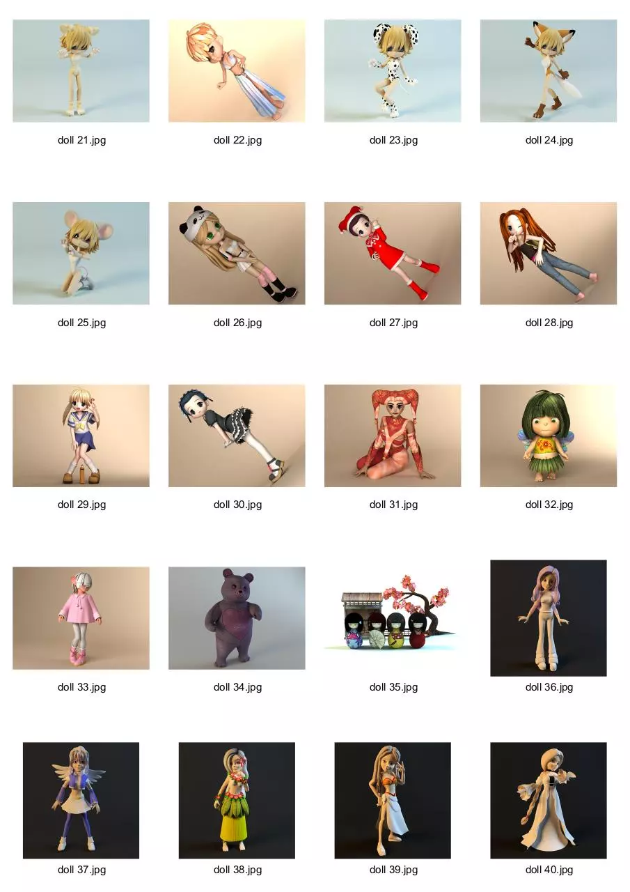 Page 2 of 3, Dolls by Arlond