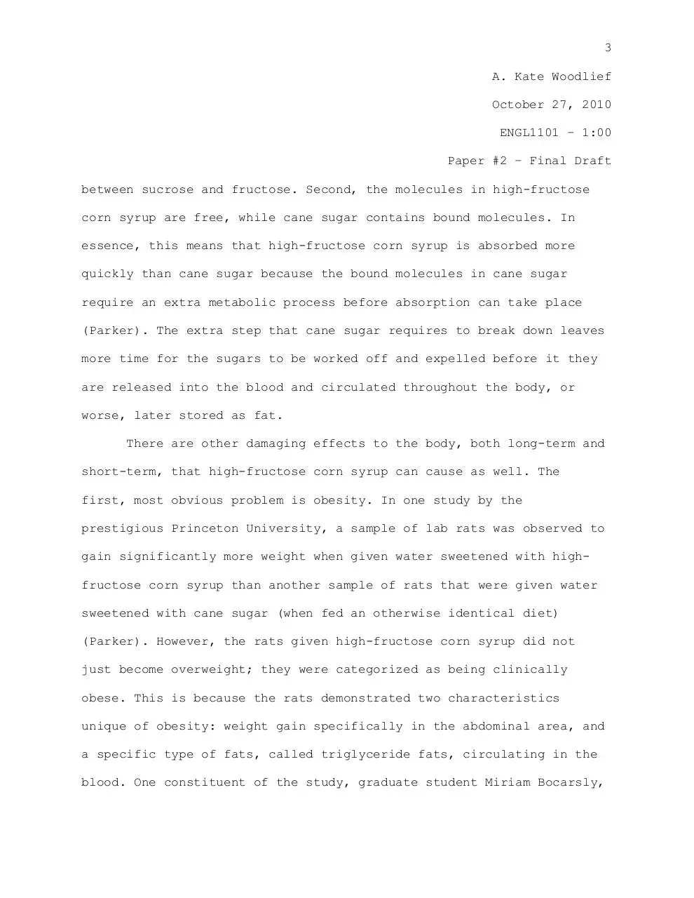 Page 3 of 5, High Fructose, Highly Frightening