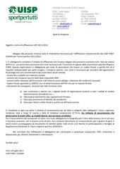Page 2, 1.Norme costi affiliazione tessere UISPFC