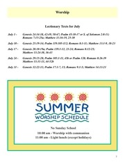 Page 2, July 2011 Newsletter