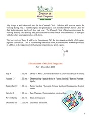 Page 5, July 2011 Newsletter