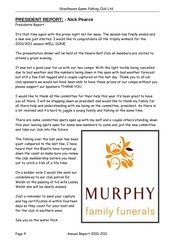 Page 4, SHGFC yearbook 2010 2011