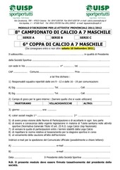 Page 2, Moduli iscrizione C5 C7 Over35