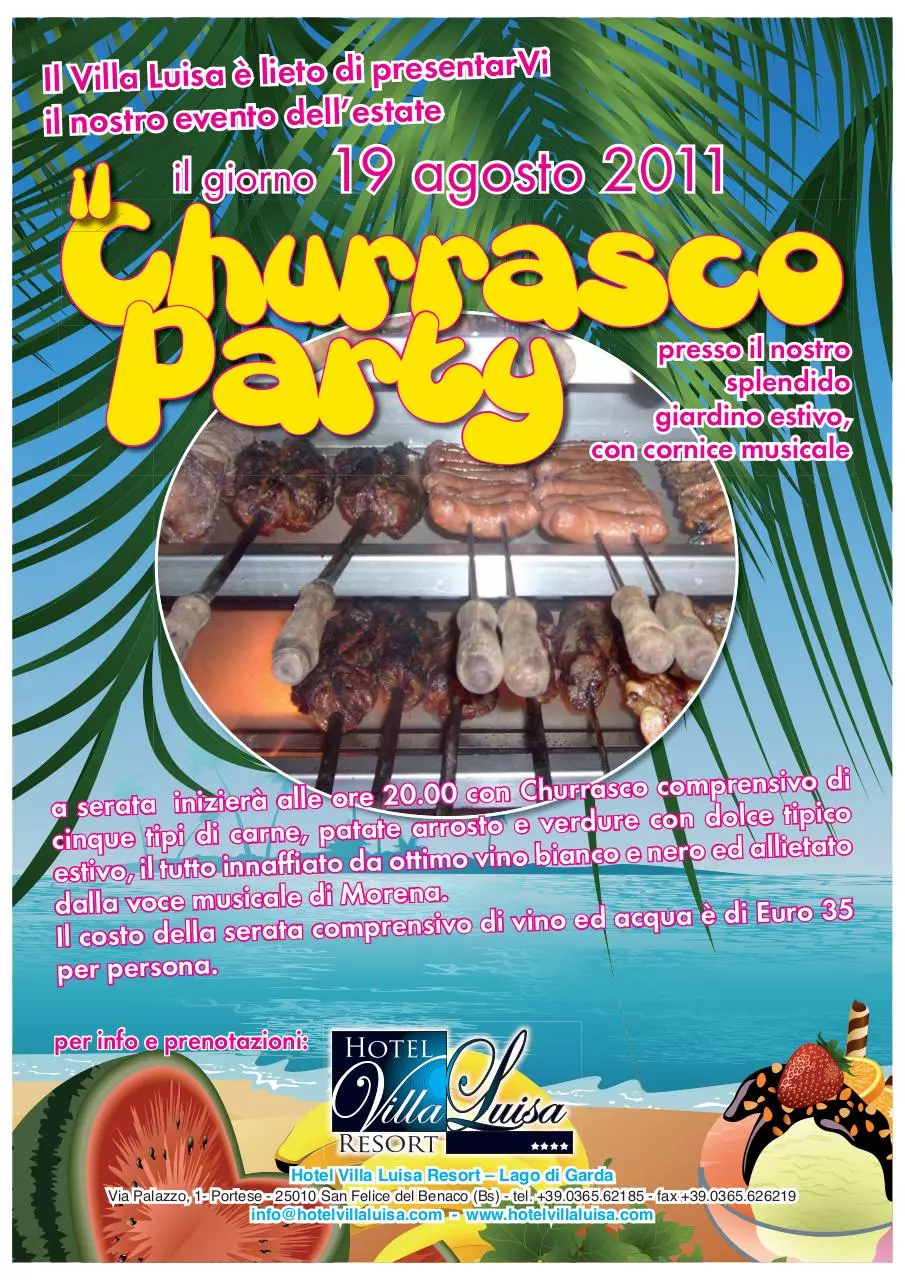 Page 1 of 1, Churrasco Party