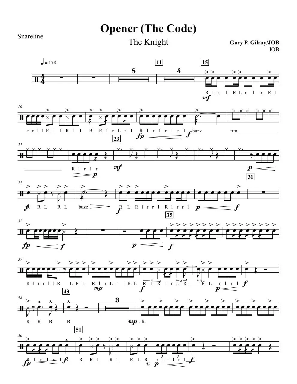 Page 1 of 11, Opener Battery