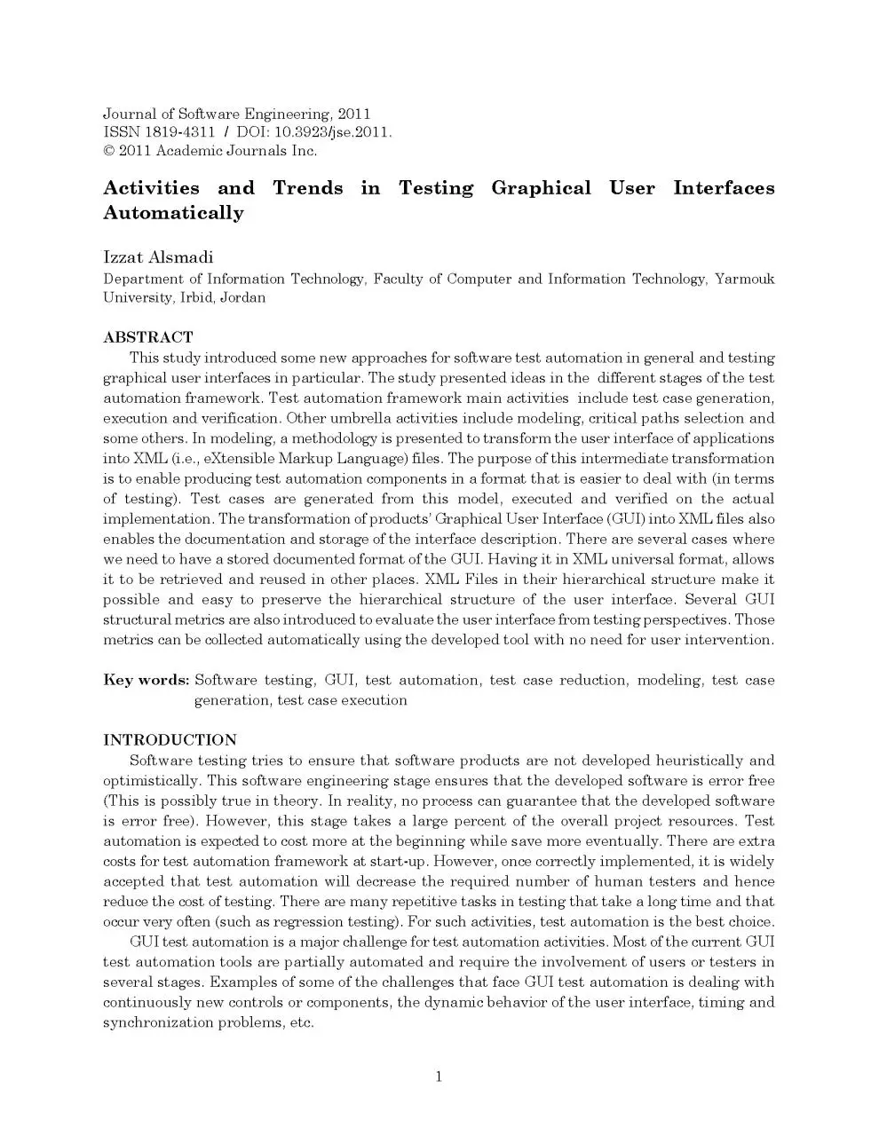 Page 1 of 19, scialert Paper