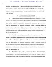Page 2, #1 Complaint