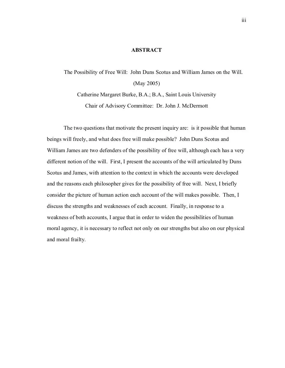 Page 3 of 72, thesis BurkeDunsScotus&W.JamesWill