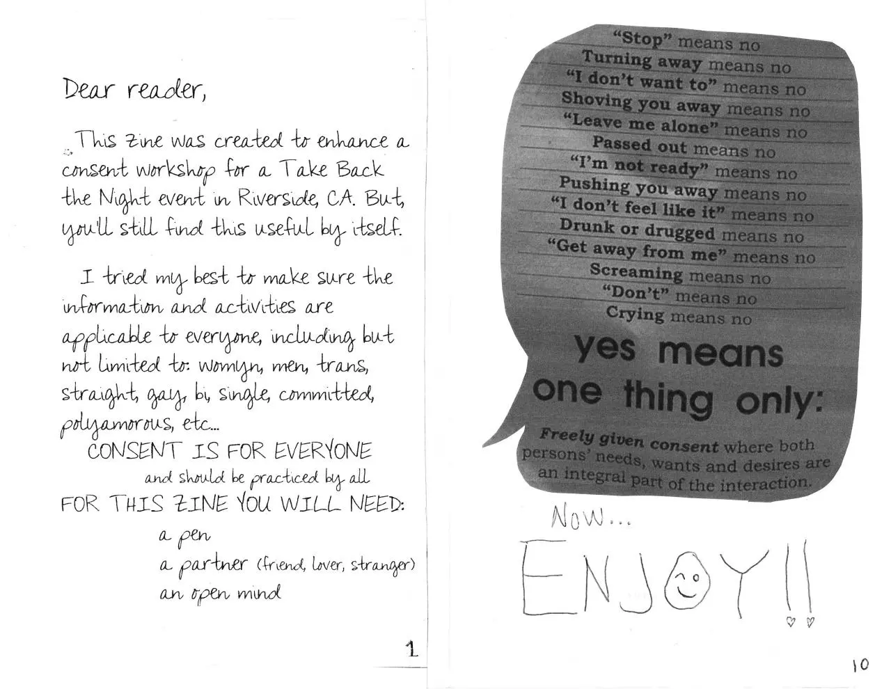 Page 2 of 6, consent zine 2