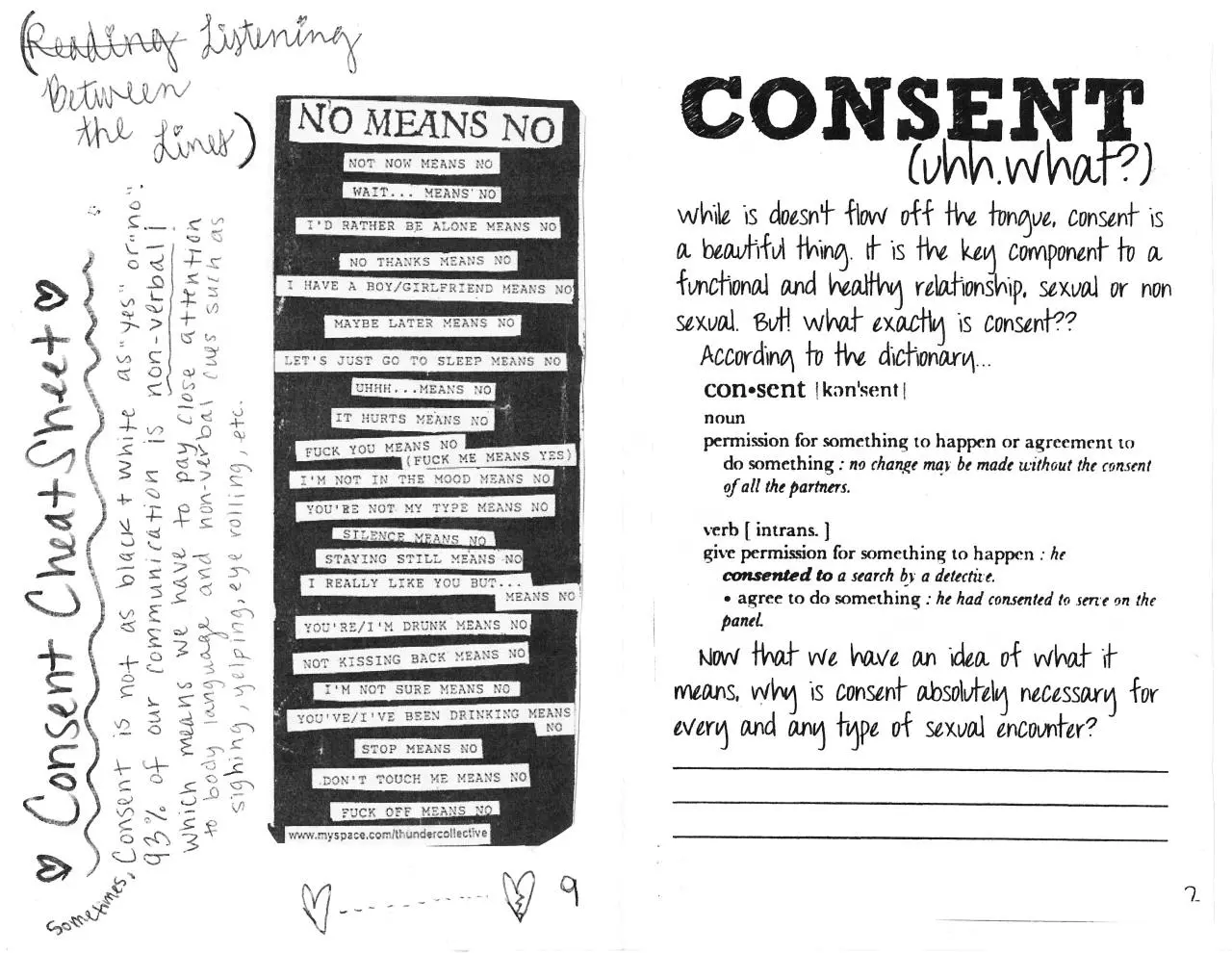 Page 3 of 6, consent zine 2