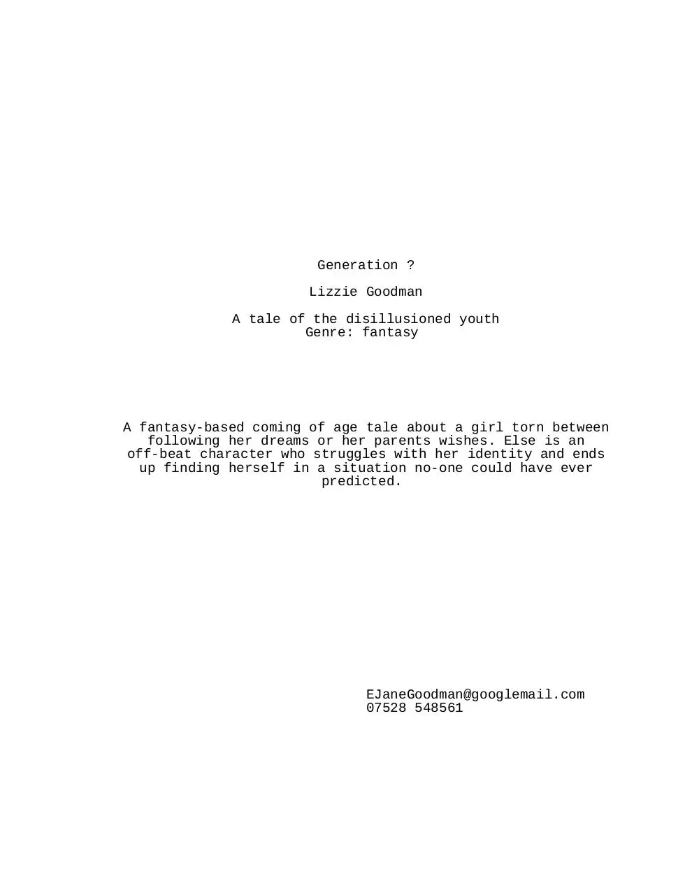Page 1 of 9, genx