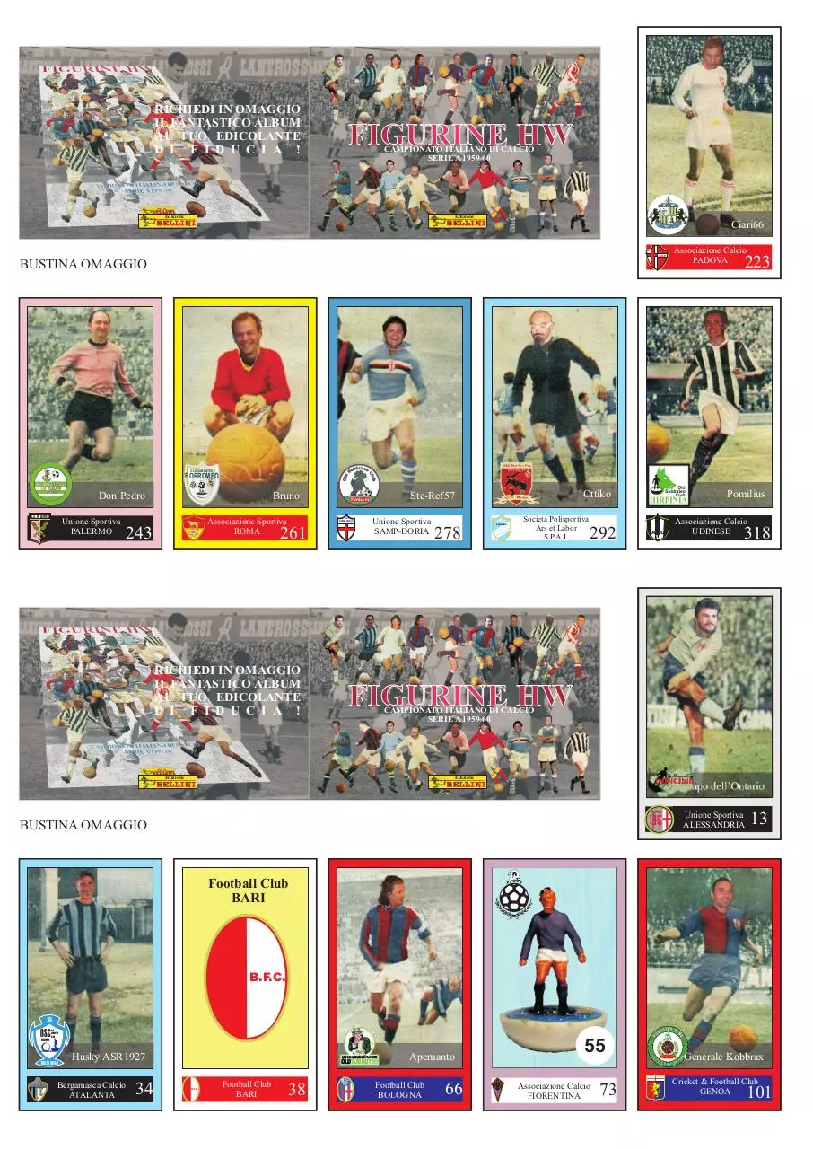 Page 1 of 1, FIGURINEHW BUSTINA OMAGGIO 11 new