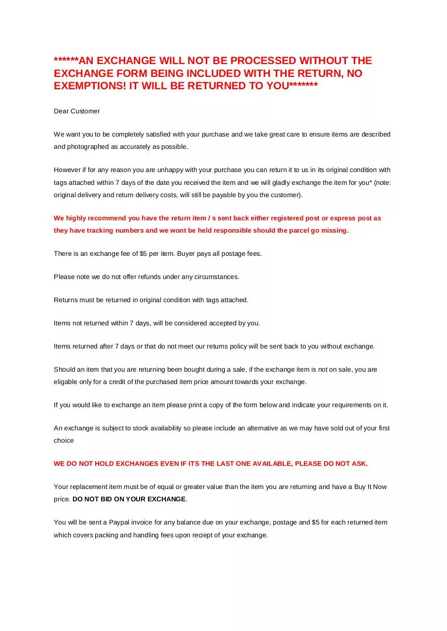 Page 1 of 3, exchangeform