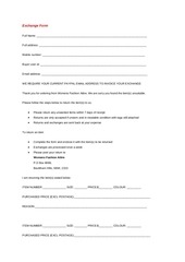 Page 2, exchangeform