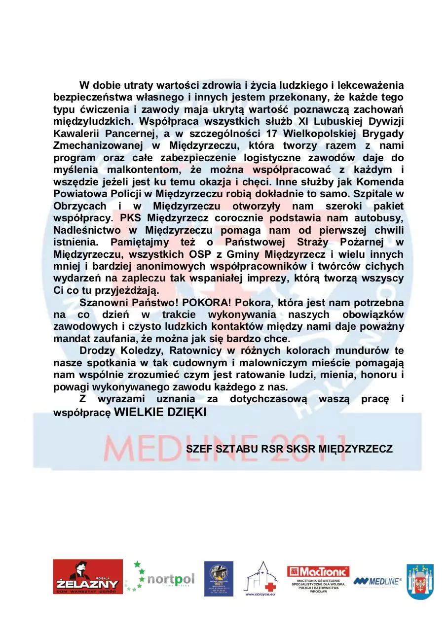 Page 1 of 10, PROGRAM I REGULAMIN 2
