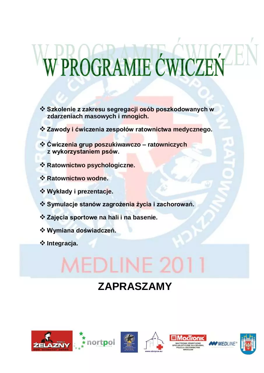 Page 3 of 10, PROGRAM I REGULAMIN 2