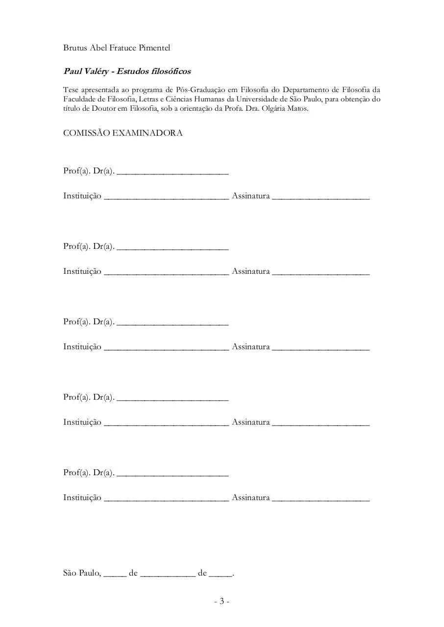 Page 3 of 187, DissPimentelValeryEstudosFilosoficos doc