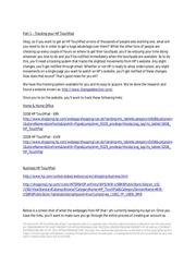 Page 2, HP TouchPad Sale eBook