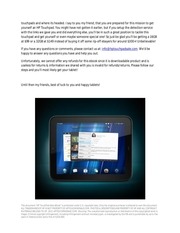 Page 5, HP TouchPad Sale eBook