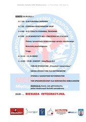 Page 5, MEDLINE 2011 PROGRAM REGULAMIN