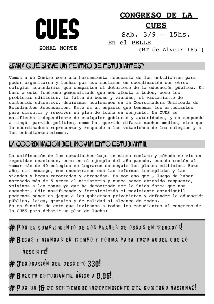 Page 1 of 1, volantezonal