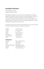 Page 3, Beiser Hegel (The Routledge Philosophers)