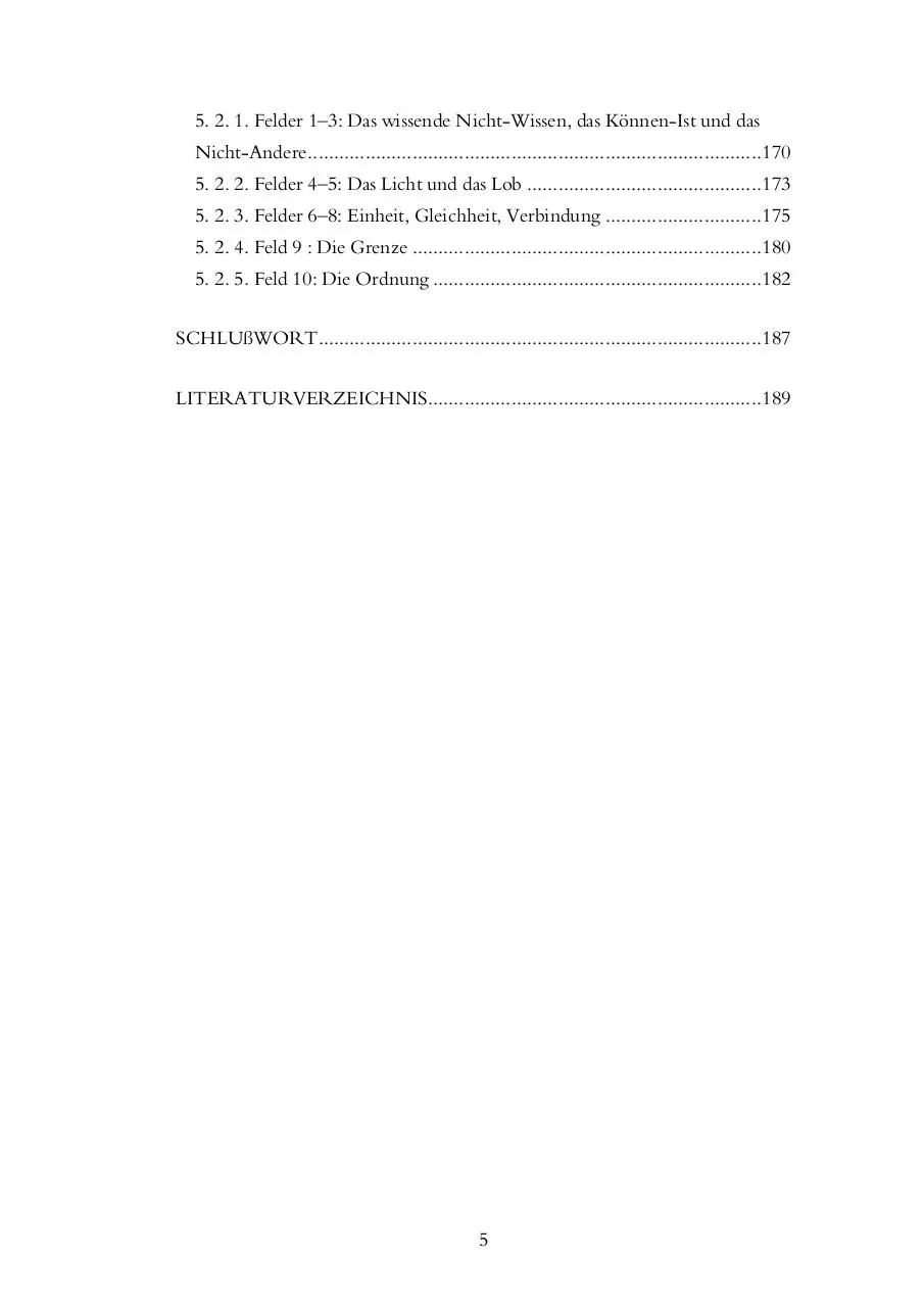 Page 5 of 213, dissZedaniaDionysiosAreopagit&NicolasCusanus
