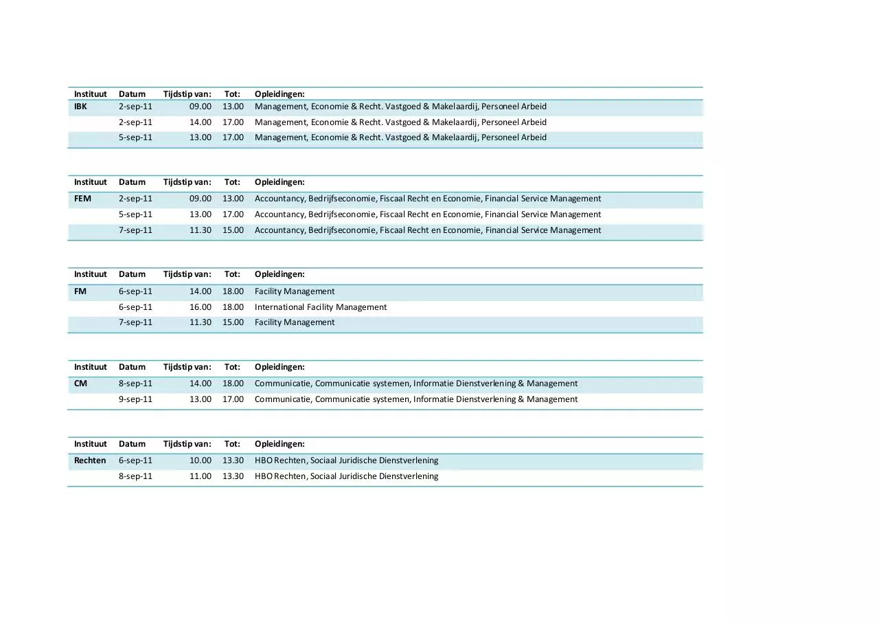 Page 2 of 3, Uitreikplanning Definitief