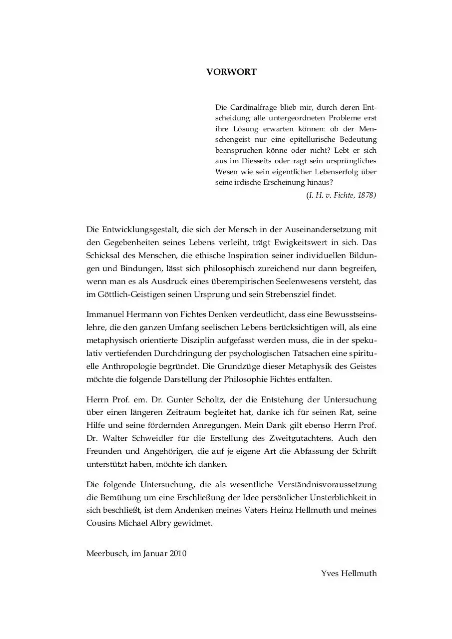 Page 2 of 192, dissHellmuthImmanuelHermannFichteBewusstseinslehre