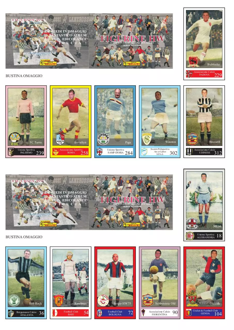 Page 1 of 1, FIGURINEHW BUSTINA OMAGGIO 26 new
