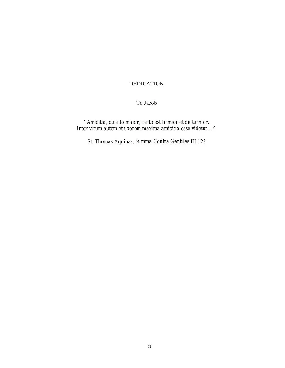 Page 4 of 179, thesisFrostThomasOnContingentBeings