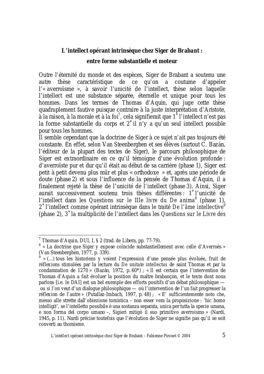 Page 5 of 186, dissPieronetSiger de Brabant Intellect