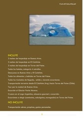Page 5, PATAGONIA ARGENTINA CHILE FOLLETO 2011 12