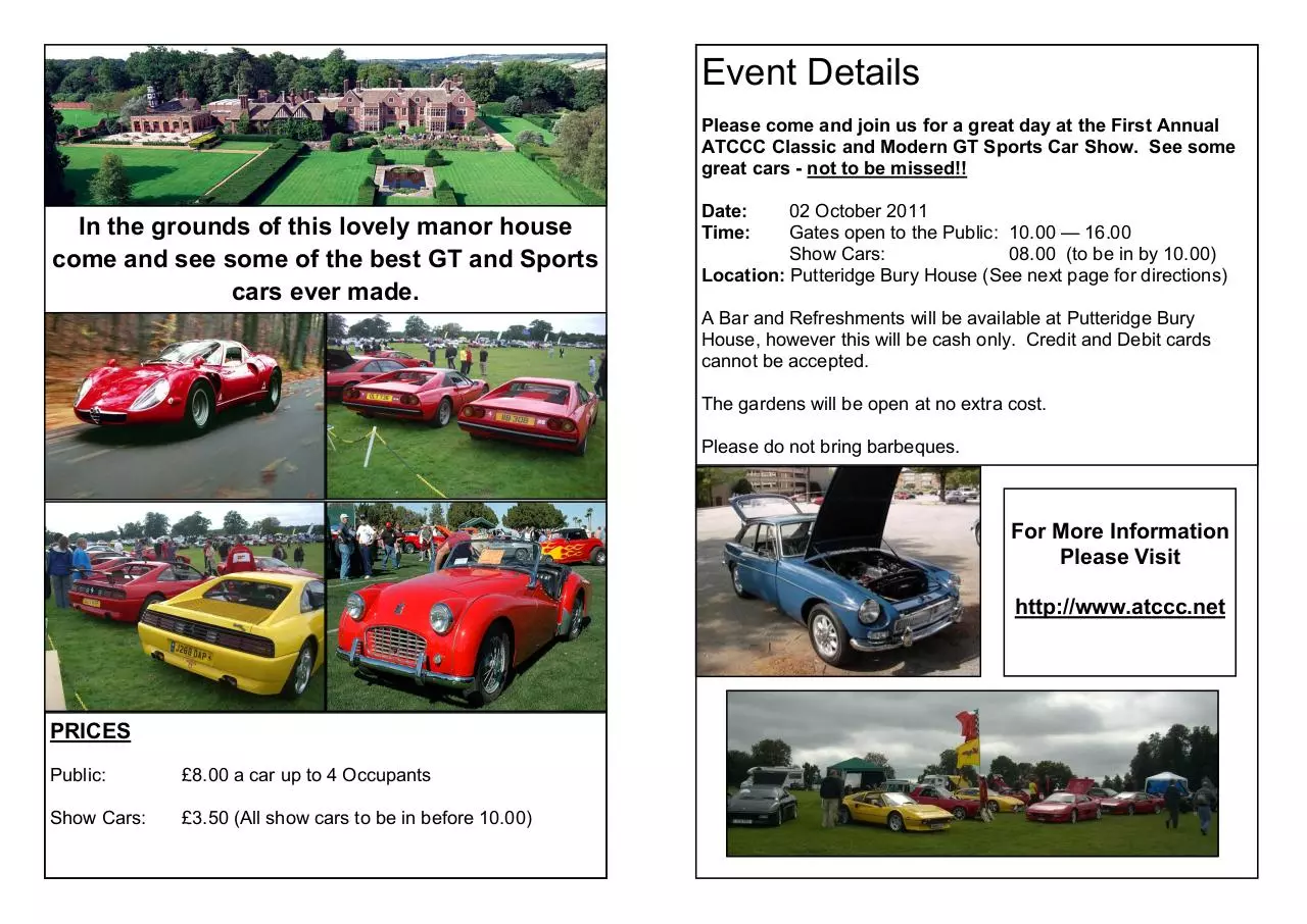Page 2 of 2, ATCCC Putteridge bury