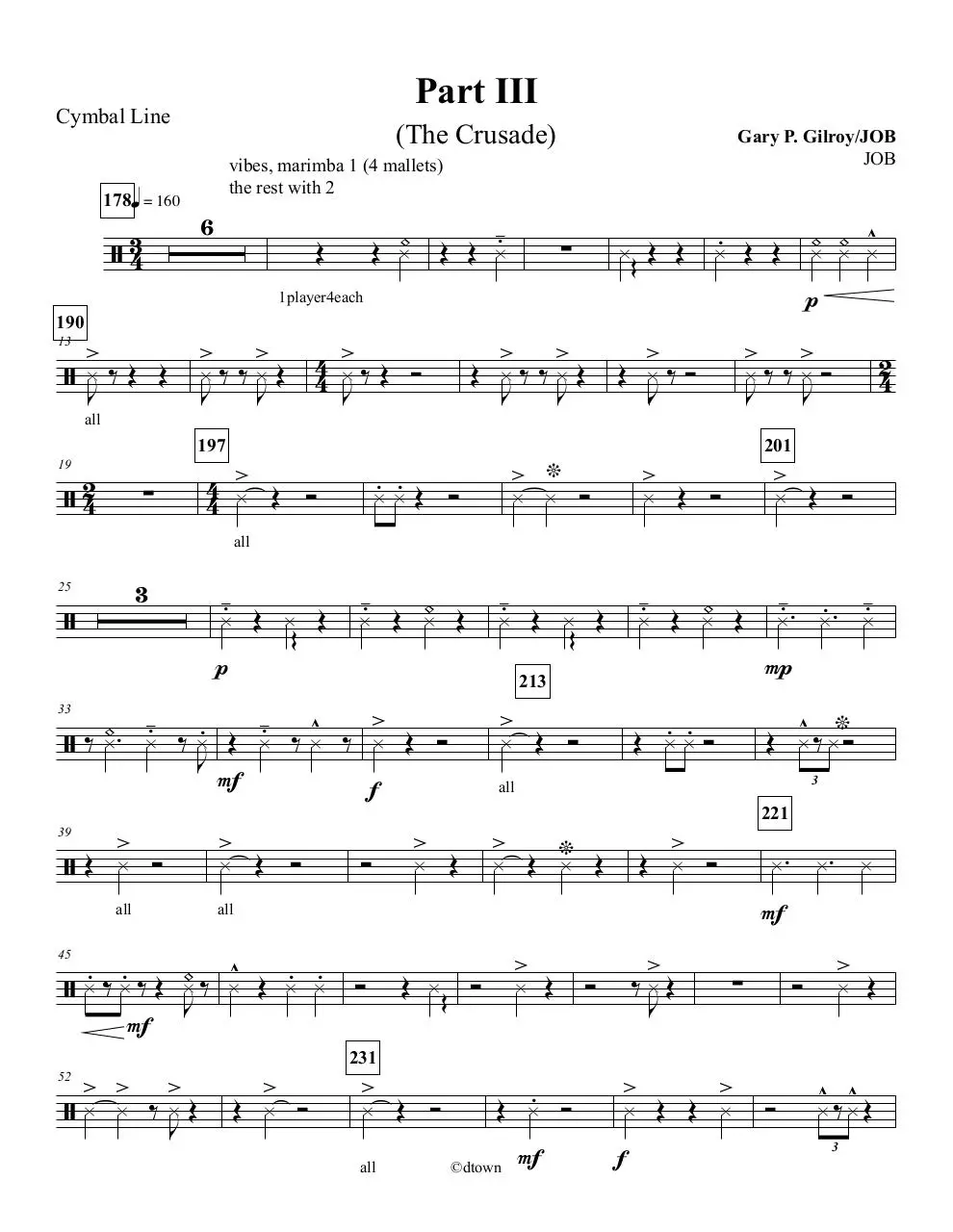 Page 1 of 2, Part 3F Cymbal Line