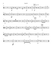 Page 2, Part 3F Cymbal Line