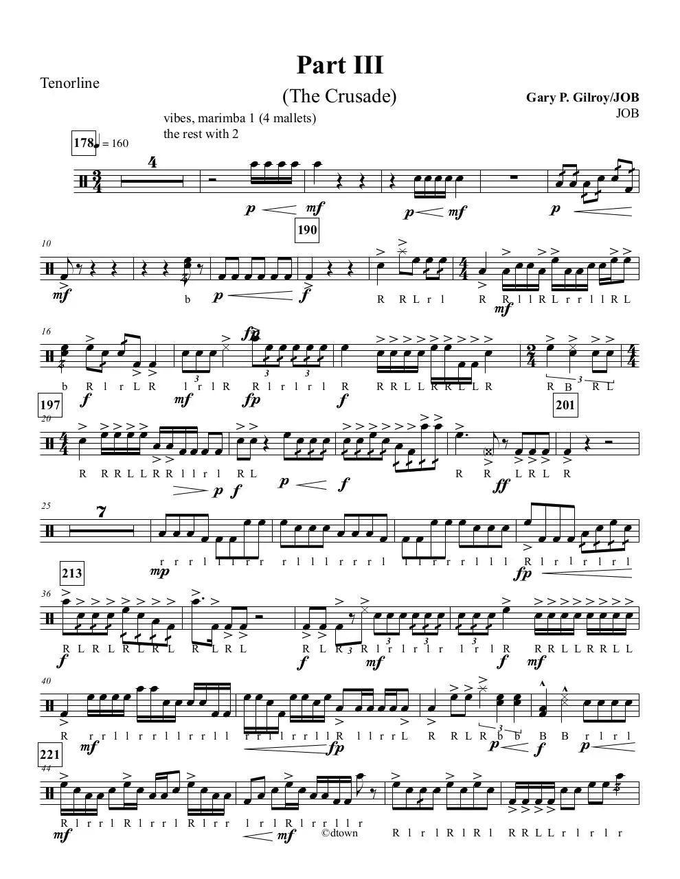 Page 1 of 3, Part 3F Tenorline