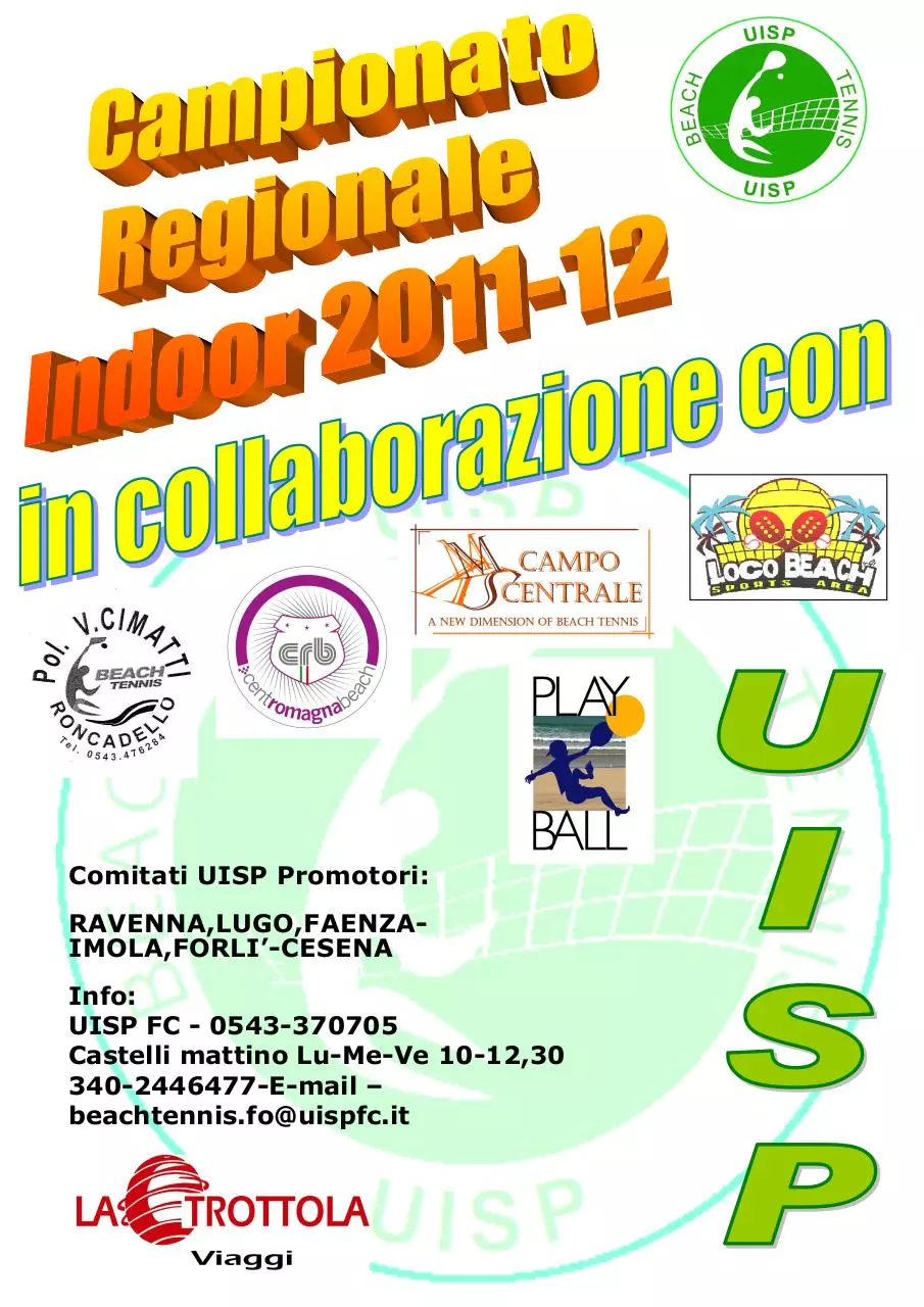 Page 1 of 1, VOLANTINO Beach tennis Campionati 2012