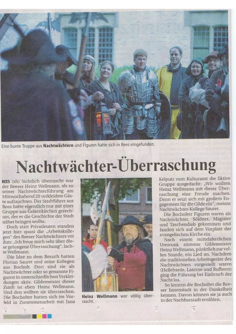 Page 1 of 1, Nachtwächter Rees