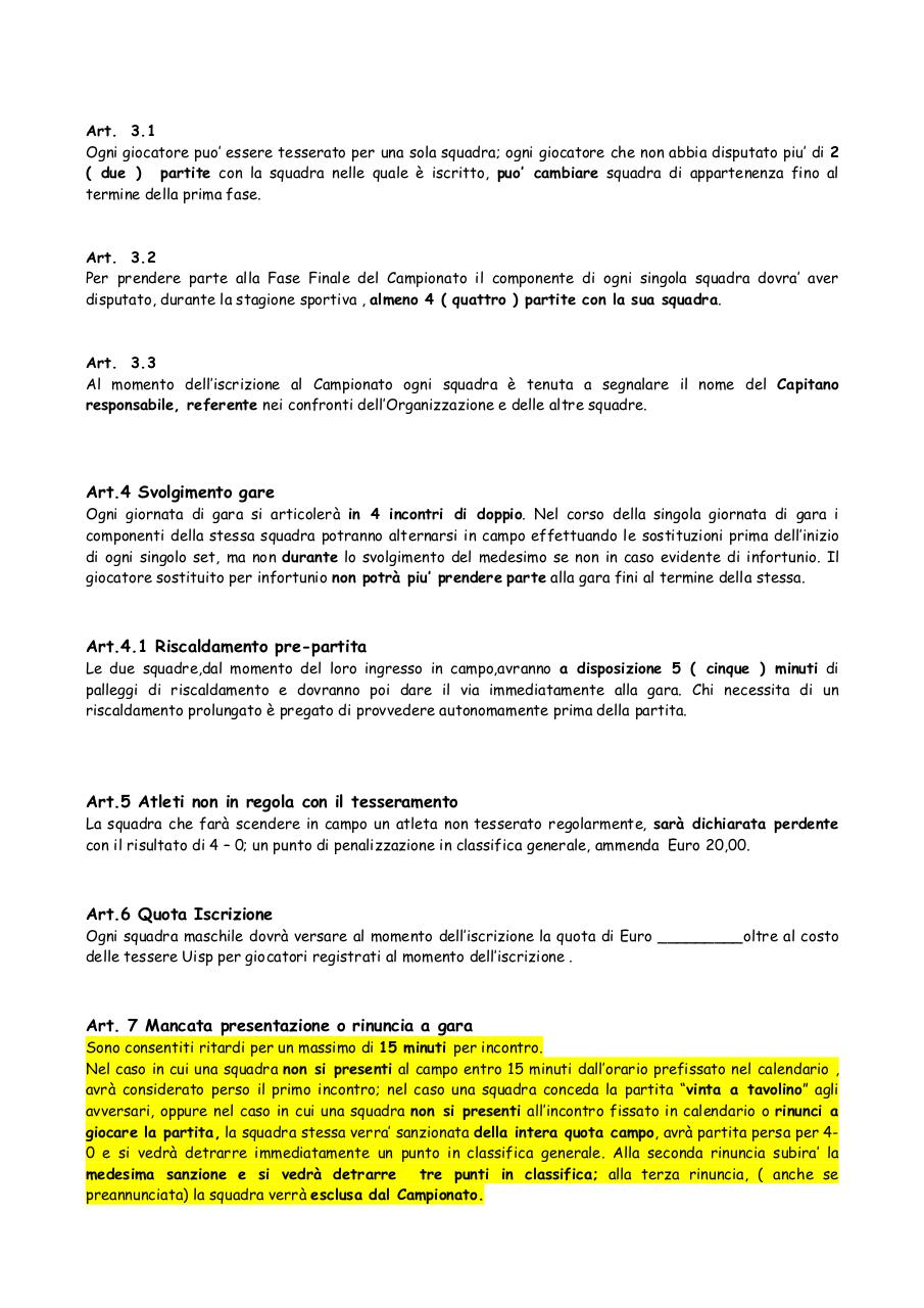 REGOLAMENTO ROMAGNOLO FC 2012 aggiornato.pdf - page 2/6