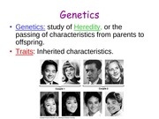 Page 4, 16 Introduction to Genetics