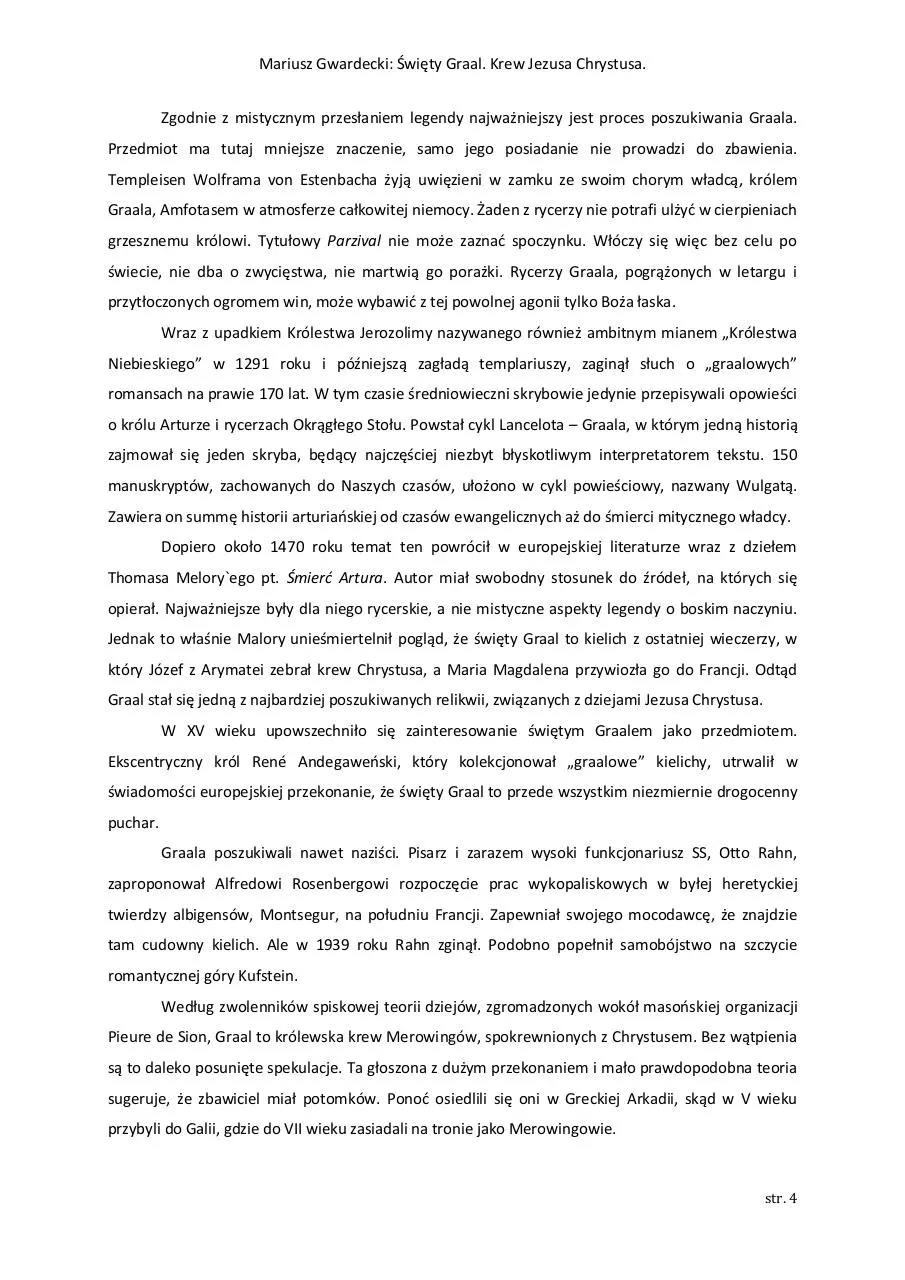 Page 5 of 6, Święty Grall krew Jezusa