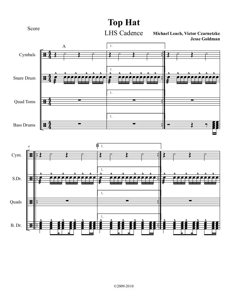 Page 1 of 4, Top Hat