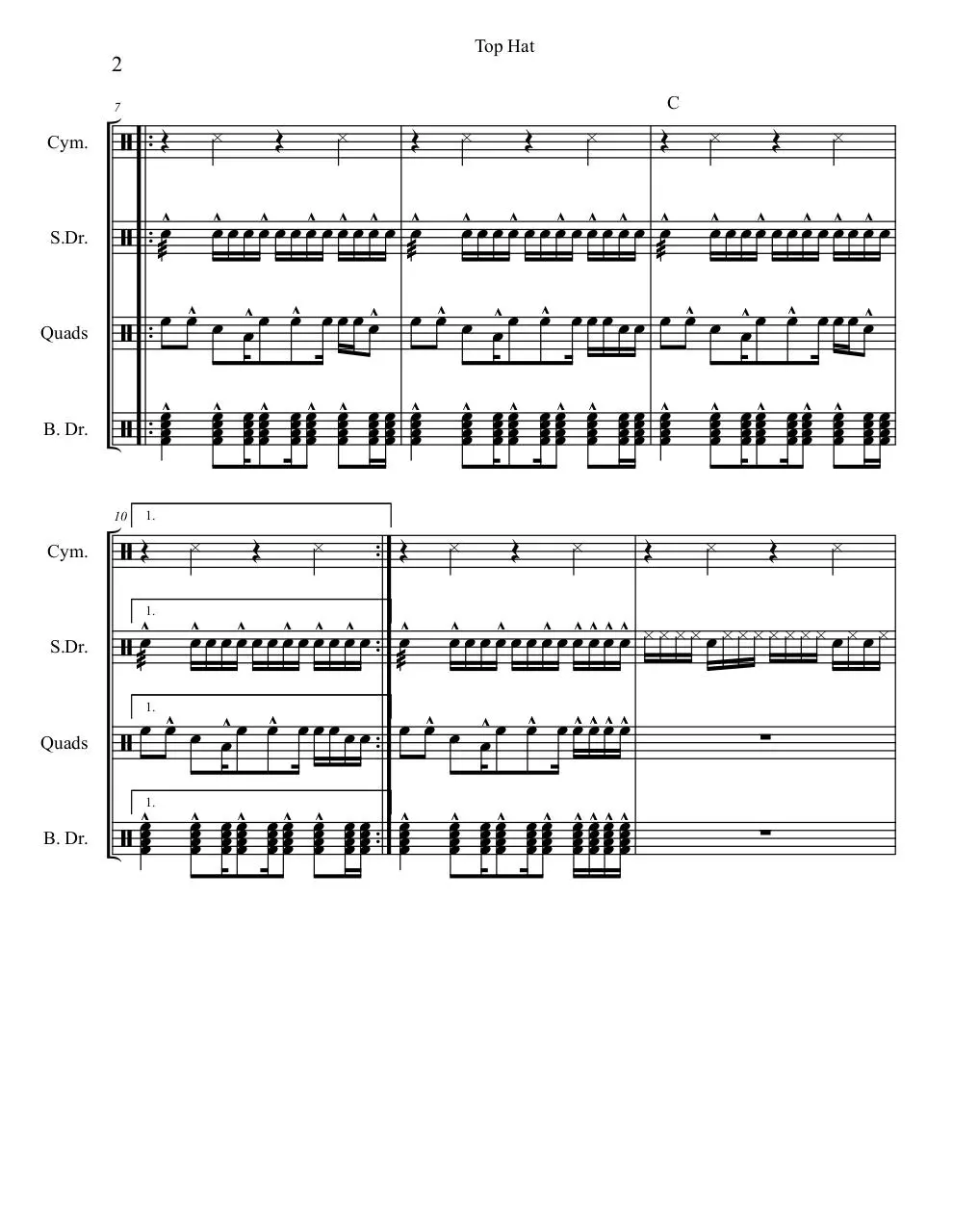 Page 2 of 4, Top Hat