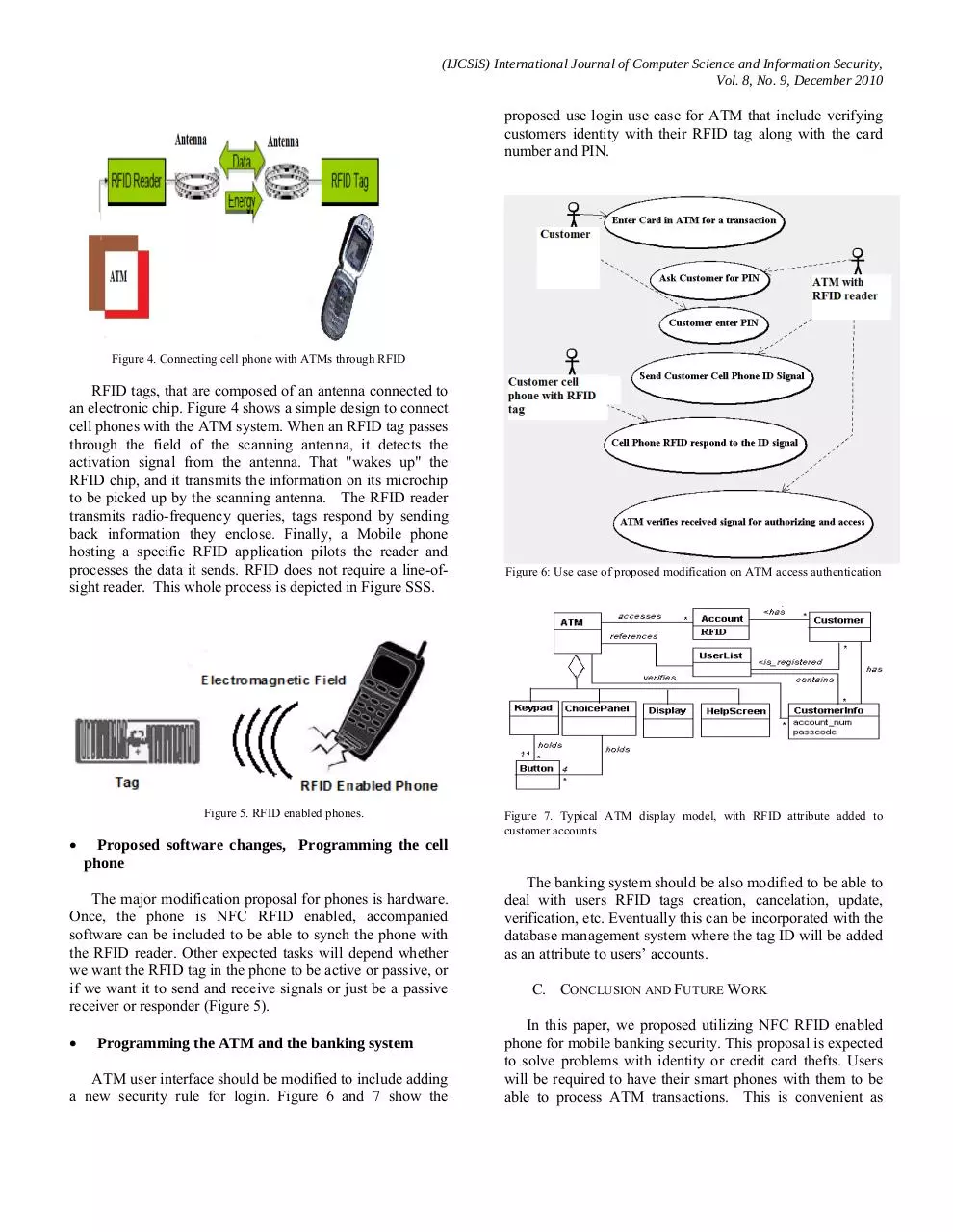 Page 5 of 7, Using RFID to Enhance Mobile Banking Security