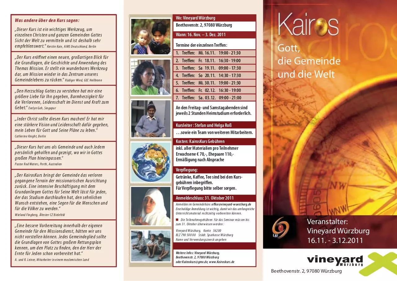 Page 1 of 1, Kairos 1