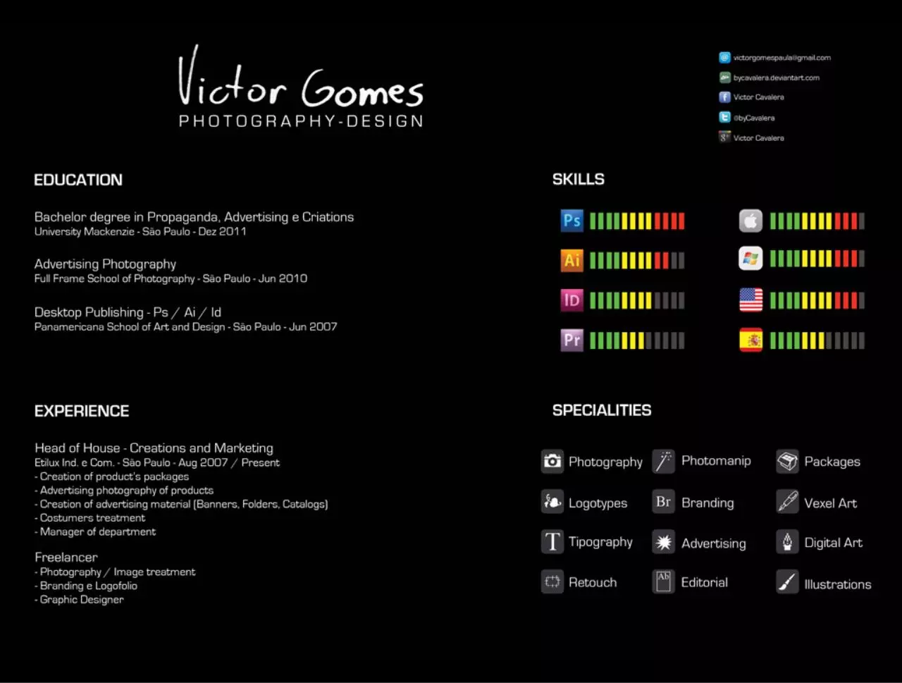 Page 2 of 22, Victor Gomes Portfolio BX